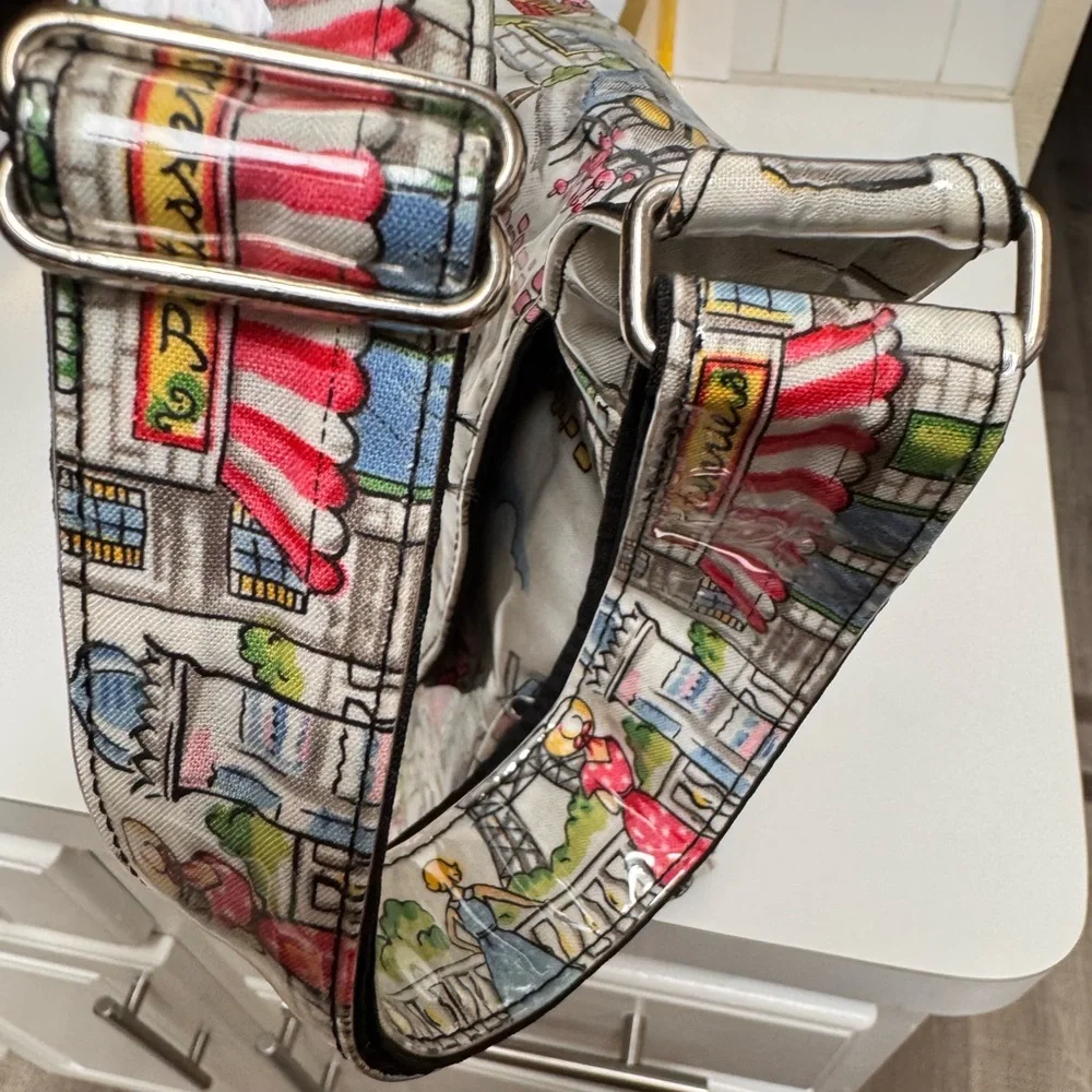 Timi & Leslie by Leslie Newton Parisian Print Baby Messenger Bag